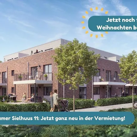 Apartment Dorumer Sielhuss 11 Mit Sauna Und Balkon *