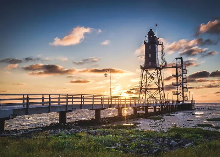 Dorumer Sielhuss 11 Mit Sauna Und Balkon דירה דורום