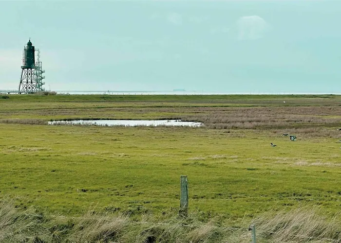 דירה Dorumer Sielhuss 11 Mit Sauna Und Balkon דורום