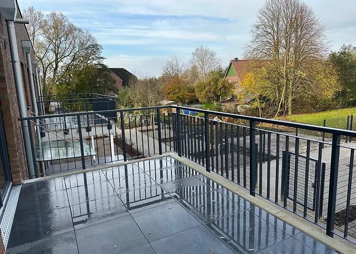 דירה Dorumer Sielhuss 11 Mit Sauna Und Balkon דורום